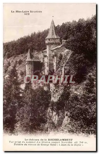 Cartes postales le chateau de la Rochelambert