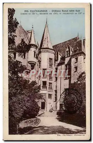 Cartes postales Chateauroux Le chateau Raoul N