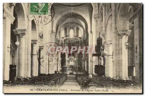 Cartes postales Chateauroux Interieur de l&#39eglise Notre Dame