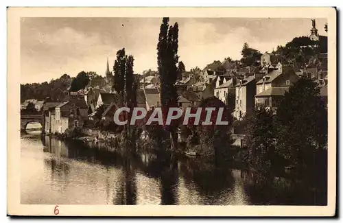 Cartes postales Argenton sur Creuse Vue sur la Creuse