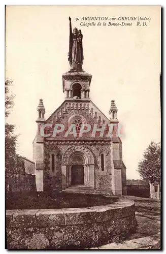 Cartes postales Argenton sur Creuse Chapelle de la Bonne Dame