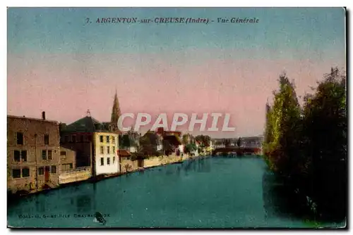 Cartes postales Argenton sur Creuse Vue generale