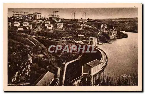 Cartes postales Vallee de la Creuse Barrage d'Eguzon Le lac du barrage et les transformateurs