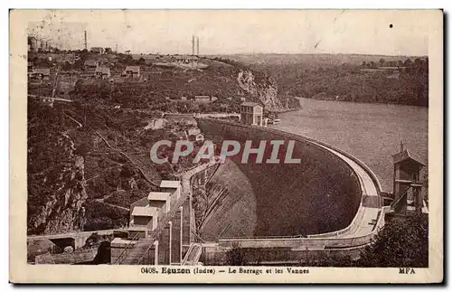 Cartes postales Valley of Hollow the Dam Eguzon and the valves
