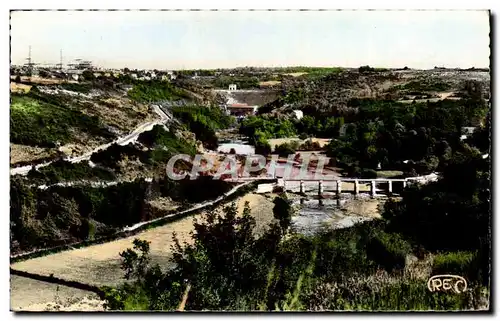 Cartes postales Vallee de la Creuse La Creuse au pont des piles et au barrage d&#39Eguzon