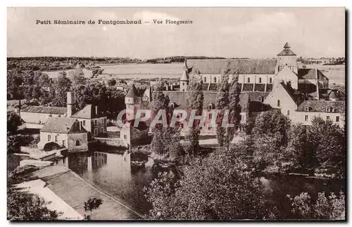 Cartes postales Petit seminaire de Fontgombaud Vue plongeante