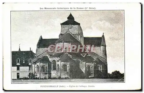 Cartes postales Fontgombault Eglise de l&#39abbaye Abside