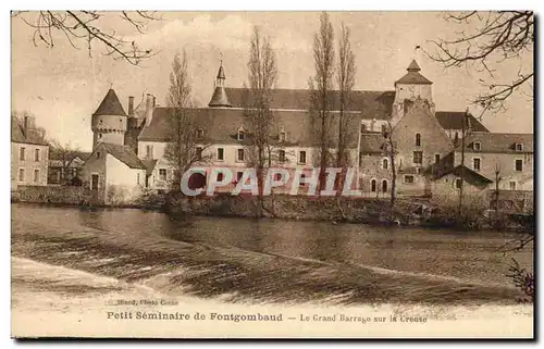 Cartes postales Petit seminaire de Fontgombaud Le grand barrage sur la creuse