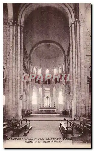 Cartes postales Petit seminaire de Fontgombaud Sanctuaire de l&#39eglise abbatiale