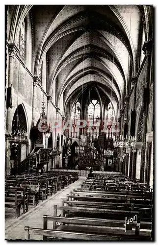 Cartes postales moderne Issoudun Basilique du Sacre Coeur La grande nef