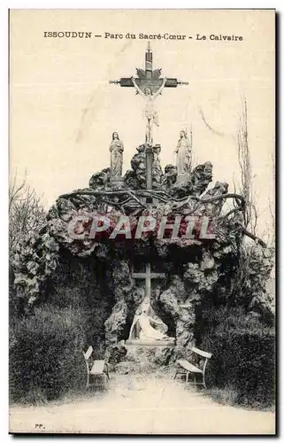 Cartes postales Issoudun Parc du Sacre Coeur Le calvaire