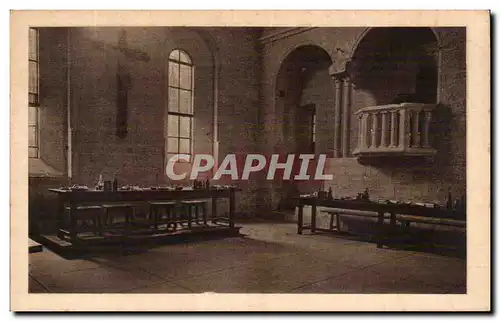 Cartes postales Abbaye de ND d'Aiguebelle par Grignan Le refectoire La chaire du lecteur
