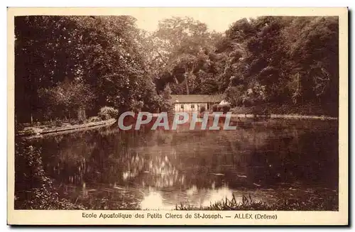 Cartes postales Ecole apostolique des petits clercs de St Joseph Allex