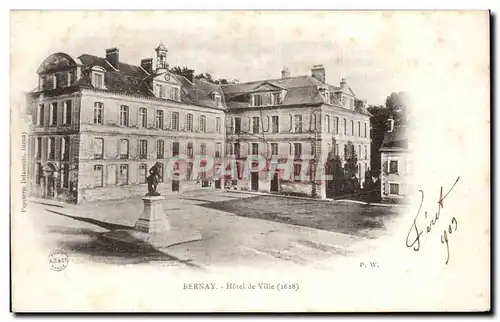 Cartes postales Bernay Hotel de ville