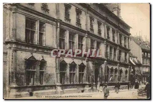 Cartes postales Besancon le palais Granvelle