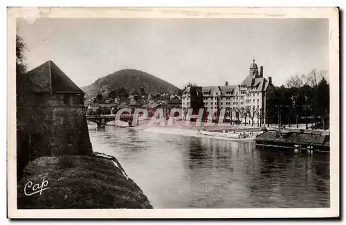 Ansichtskarte AK Besancon La cite universitaire le pont Carnot et Rosemont