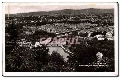 Cartes postales Besancon Panorama pris de la Chaudanne