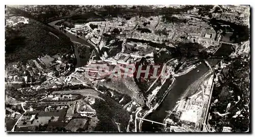 Cartes postales moderne Besancon La ville et le meandre du Doubs