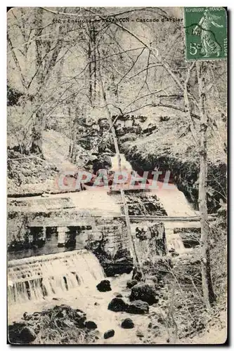 Ansichtskarte AK Environs de Besancon les Bains Cascade d&#39Arcler