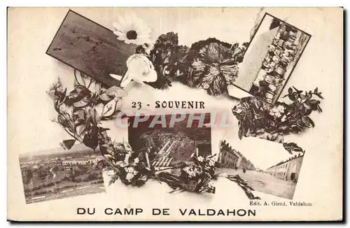 Ansichtskarte AK Souvenir du camp de Valdahon