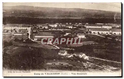 Cartes postales Camp de Valdahon Vue generale