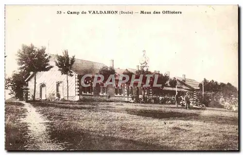 Cartes postales moderne Militaria Camp de Valdahon Mess des officiers