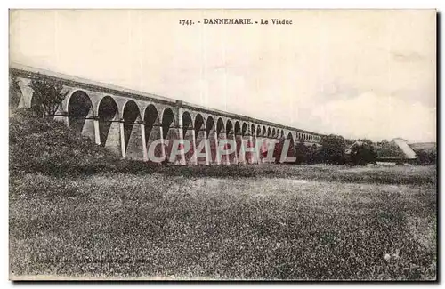 Ansichtskarte AK Dannemarie Le viaduc