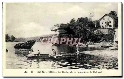 Cartes postales Les Courbes Le rocher de la casquette et le cuirasse