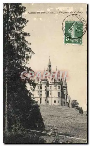 Ansichtskarte AK Chateau Bournel Facade de Cubry