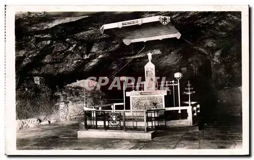 Moderne Karte Notre Dame de Remonot L&#39interieur de la grotte L&#39autel de la pitie de Dieu et de a Pitie