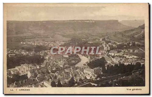 Cartes postales Ornans Vue generale