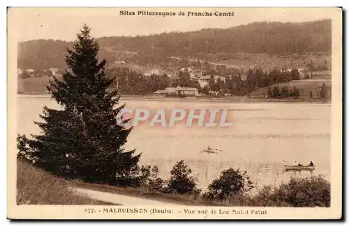 Ansichtskarte AK Malbuison Vue sur le lac Saint Point