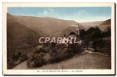 Cartes postales Saint Hippolyte La chapelle