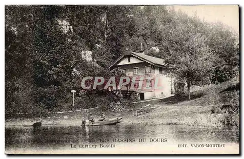 Cartes postales Les bassins du Doubs Le dernier bassin