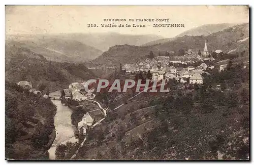 Cartes postales Vallee de la loue Mouthier