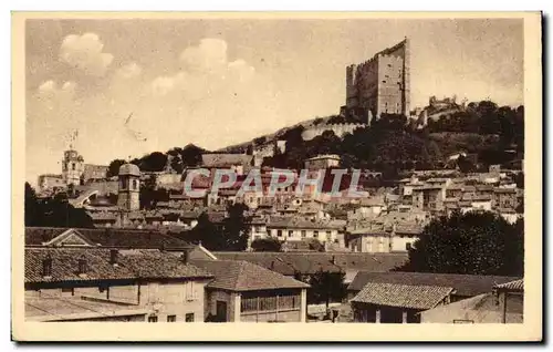 Cartes postales Crest Vue generale Cote Sud Est