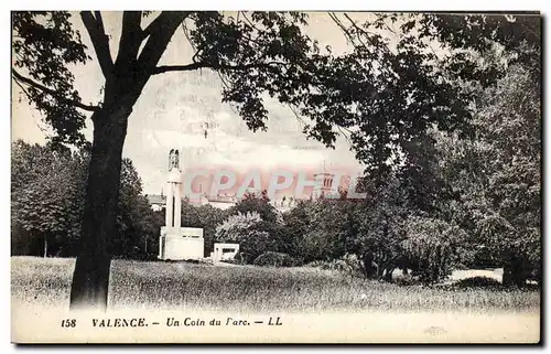 Cartes postales Valence sur Rhone Un coin du parc