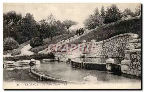 Cartes postales Valence sur Rhone Le parc Jouvet