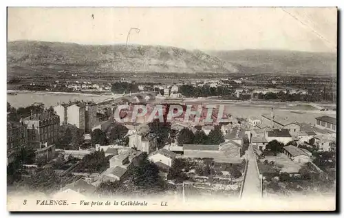 Cartes postales Valence Vue prise de la cathedrale