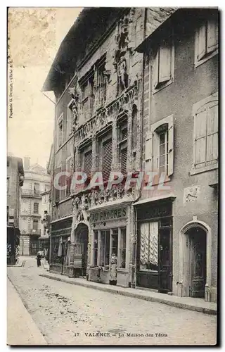 Cartes postales Valence La maison des teets Au Progres