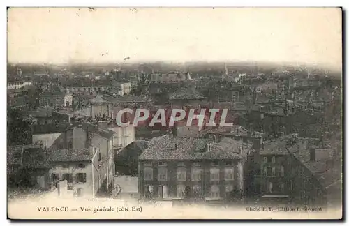 Cartes postales Valence Vue generale
