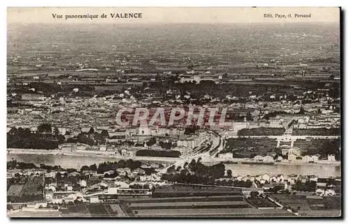 Cartes postales Valence Vue panoramique