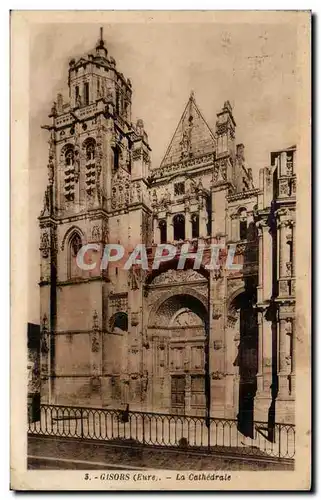 Cartes postales Gisors La cathedrale