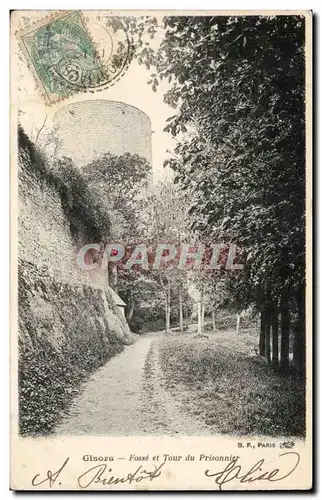 Cartes postales Gisors Fosse et tour du prisonnier