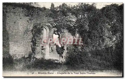 Cartes postales Gisors Chapelle de la tour Saint Thomas