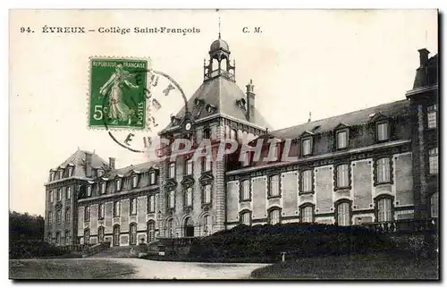 Cartes postales Evreux College Saint Francois