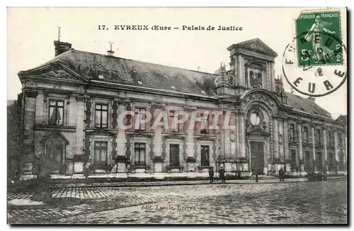 Cartes postales Evreux Palais de justice