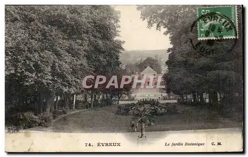 Ansichtskarte AK Evreux Le jardin botanique