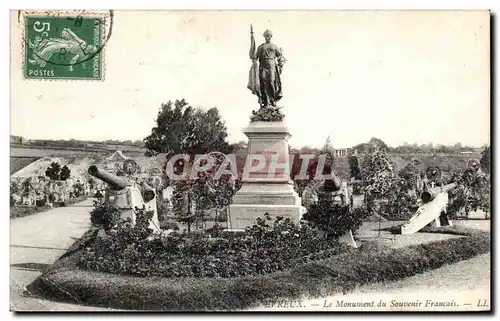 Cartes postales Evreux Le monument du souvenir Francais