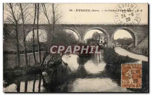 Cartes postales Evreux Le viaduc d&#39Harrouard